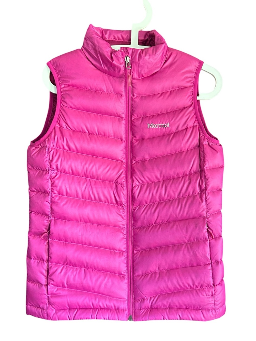 Marmot Women's Insulated Quilted Vest in Fuchsia